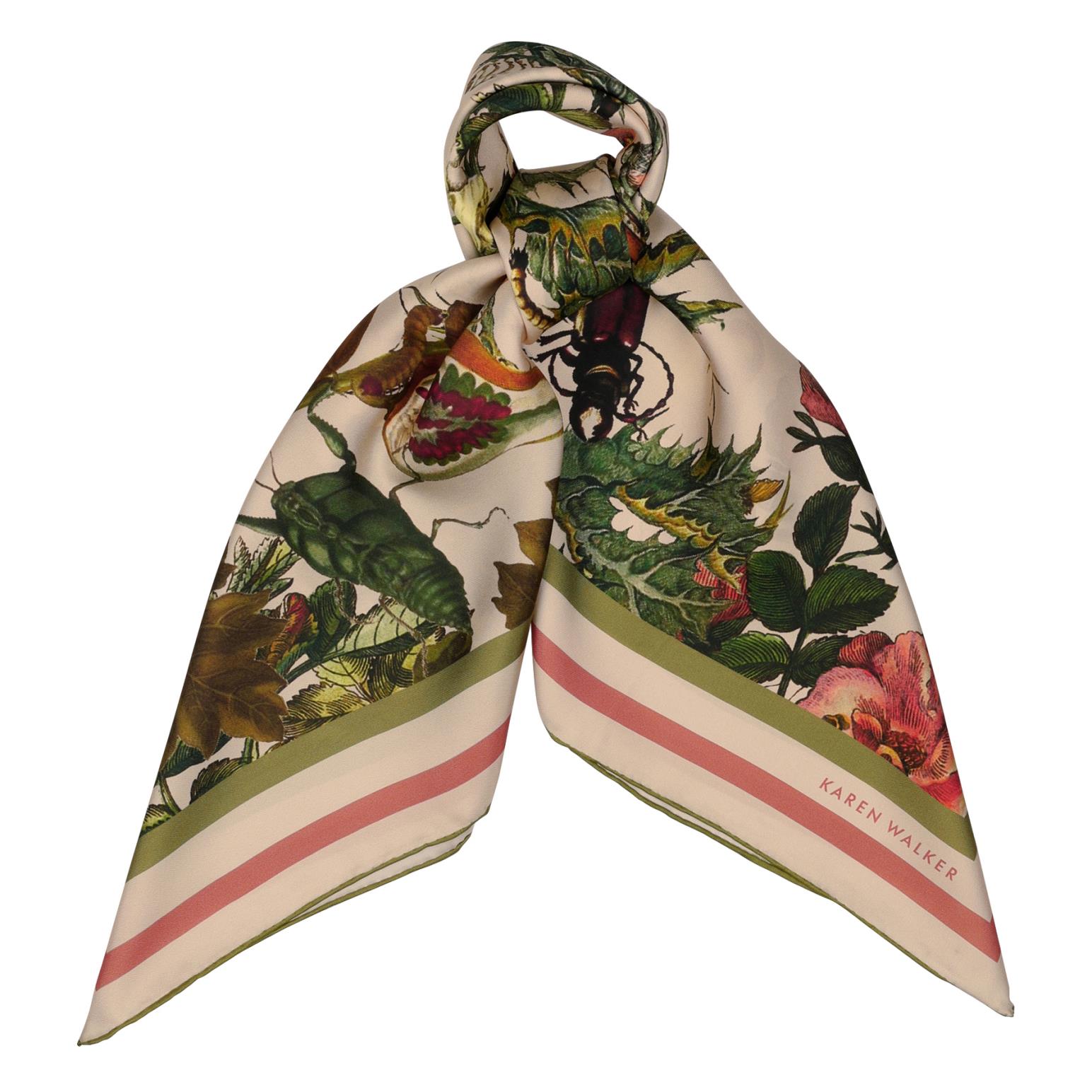 Karen Walker Insects & Fruit Classic Scarf